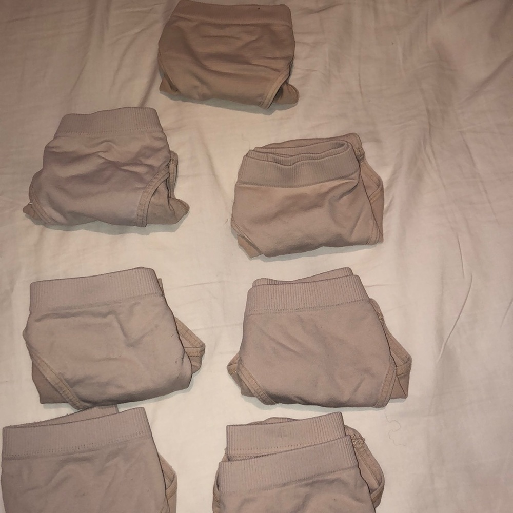 Nude underwear briefs